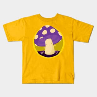 Intersex Pride Mushroom Kids T-Shirt